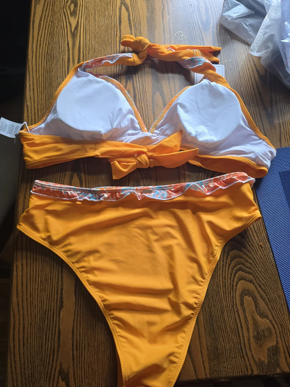 kimoni vibrant orange